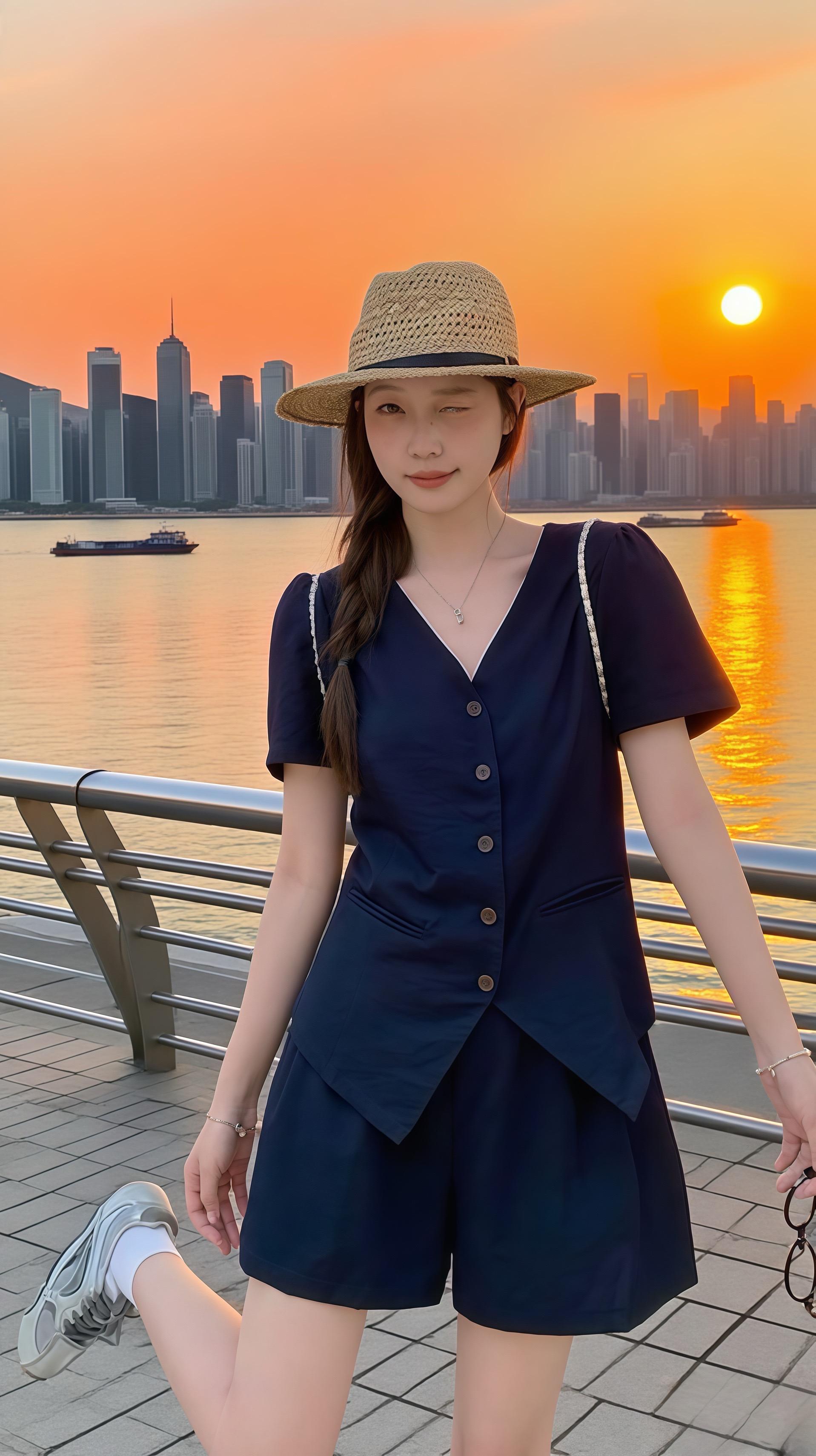#挑战和闺蜜互买穿搭 #海边万能构图拍出氛围感 #第一次在家尝试扎染衣服 #普通女孩必看的不同裤型穿搭思路 #和朋友的秋季同频穿搭