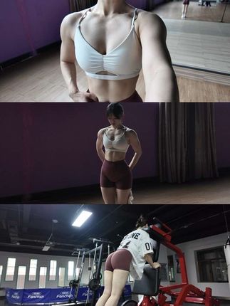 一直不在意体脂,但最近肥的有点明显 #狗哥鲸鱼垫 #健身ootd #臀腿训练#单腿硬拉 #早安式练臀