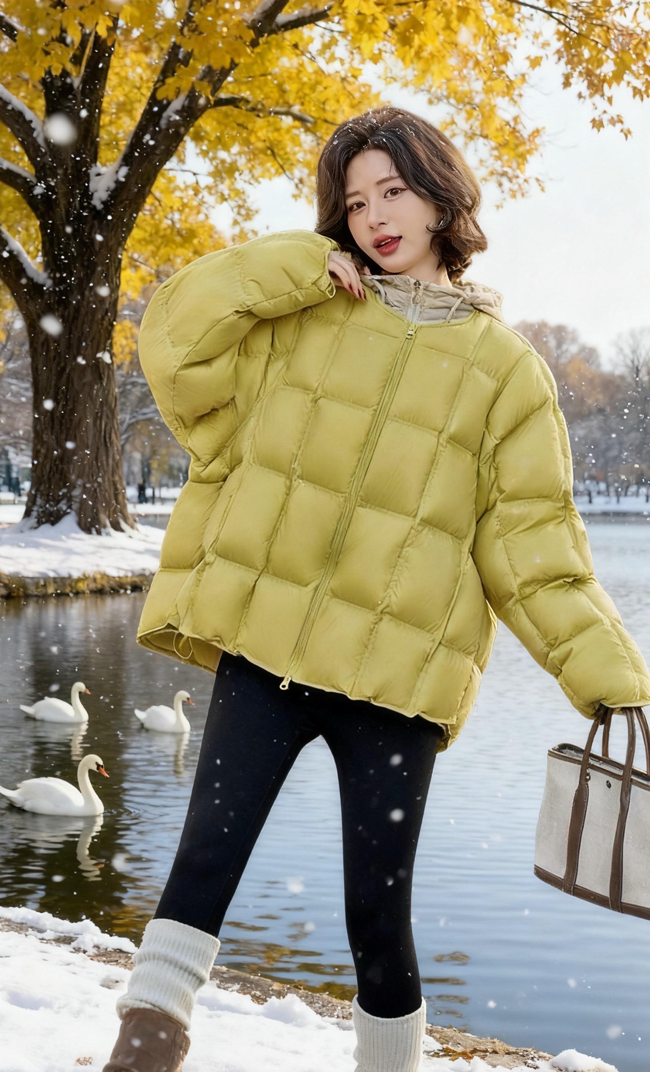 #羽绒服穿搭 #外套穿搭 #保暖穿搭 #冬季搭配 #减龄气质 @抖加🔥上热门🔥dou+🔥热点宝