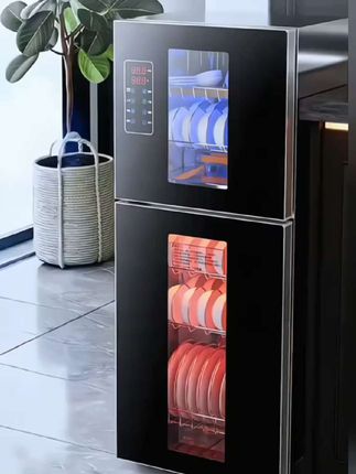 惠普好太太不锈钢消毒柜家用餐具小型厨房大容量商用立柜碗筷消毒#消毒柜 #立式消毒 #大容量 #商用立式#碗筷消毒