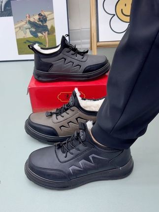 冬季加绒男士保暖棉鞋#只做高品质 #好穿不累脚 #软底软面穿上超舒服 #棉鞋