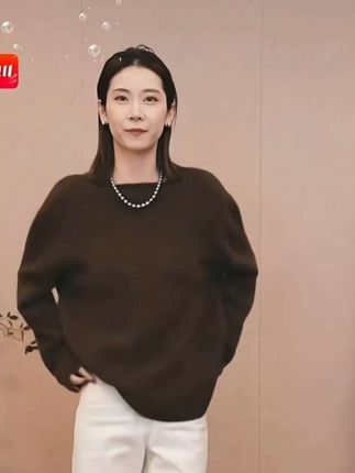 #牦牛绒#针织衫#简约 #百搭 #爱了爱了