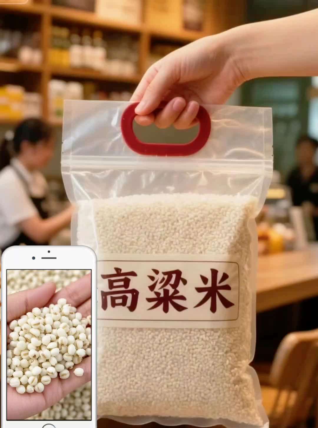 东北白高粱米。家人们,快来看看这个白高粱米!它产自东北黑土地,是地道的粗粮,还都去了皮。不管熬粥、蒸米饭还是做炒饭,都好吃又有营养,家里有老人孩子的,很适合多吃些这样的粗粮。而且今天价格很实惠,下方小黄车点开就能买。#强烈推荐 #五谷杂粮 #食养健康 #助手抖音 #东北白高粱米