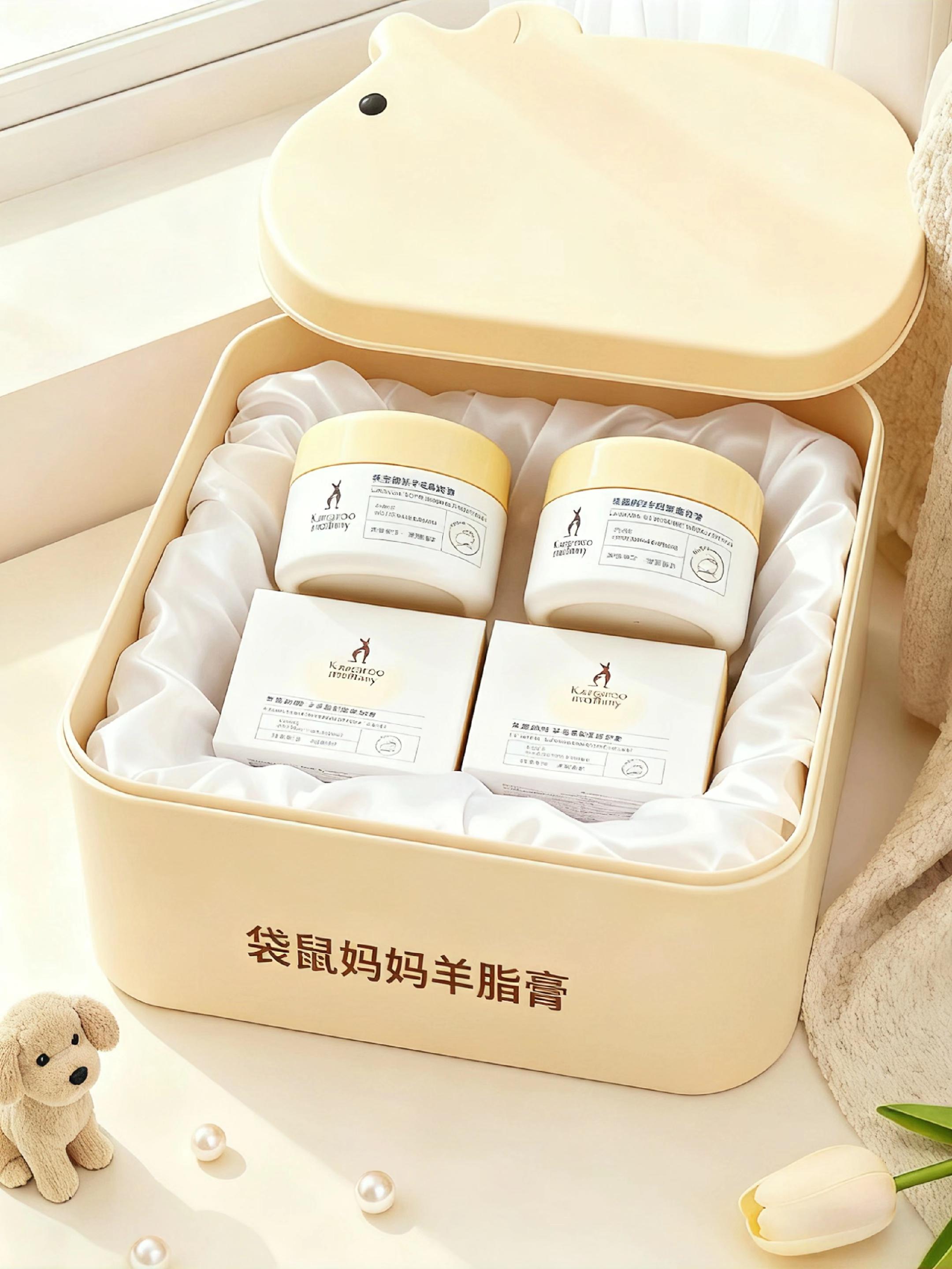 袋鼠妈妈羊脂膏。#怀孕 #孕妇 #袋鼠妈妈 #母婴好物 #羊脂膏