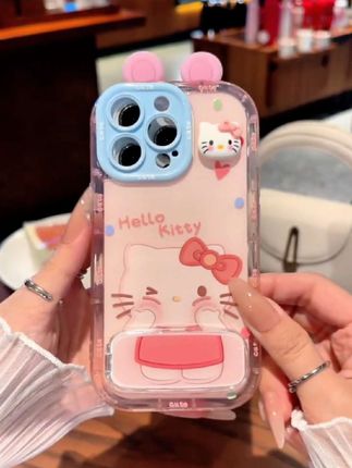 可爱KT支架手机壳也太可爱了叭~ #手机壳 #支架手机壳 #hellokitty #数码科技 #手机壳推荐