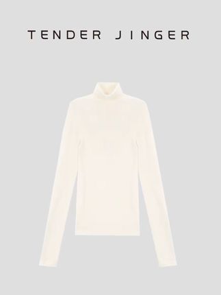 Tender Jinger【黑标】撒克逊羊毛120支高领针织打底衫T54CY339C#许我耀眼林涛穿搭