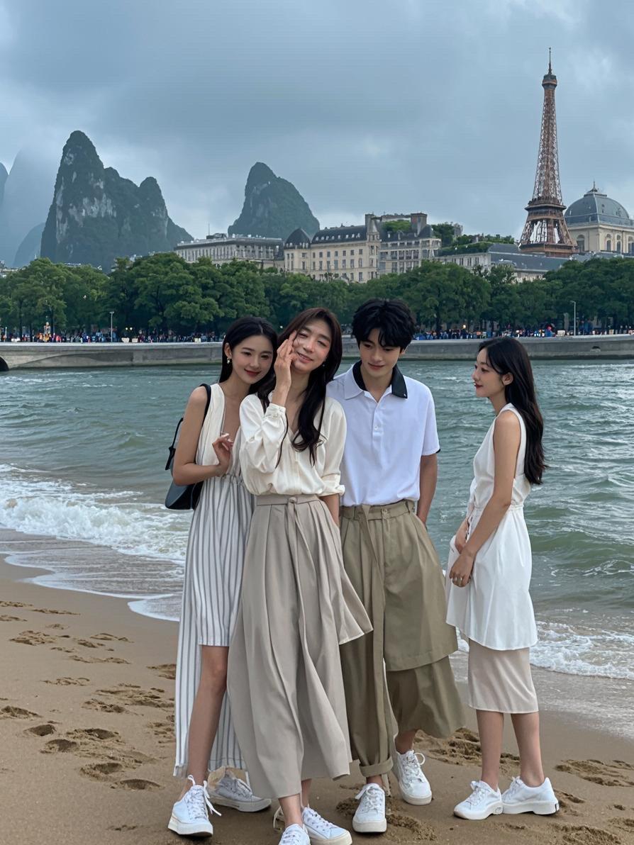 #AI象鼻滩畔闺蜜 #守护美好生活 #不一样的感觉 #感悟人生感悟生活