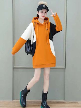 #中长款卫衣
