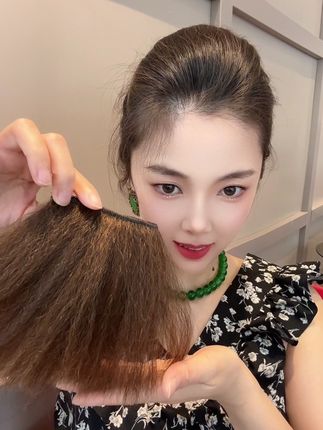 #女神必备的发饰推荐 #无痕假发片推荐 #轻薄透气一年四季都可以佩戴