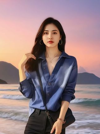 #高级感穿搭 #气场全开 #港星女神 #港风穿搭永不过时#牛仔衬衫有多美@抖加🔥上热门🔥dou+🔥热点宝 @DOU+上热门