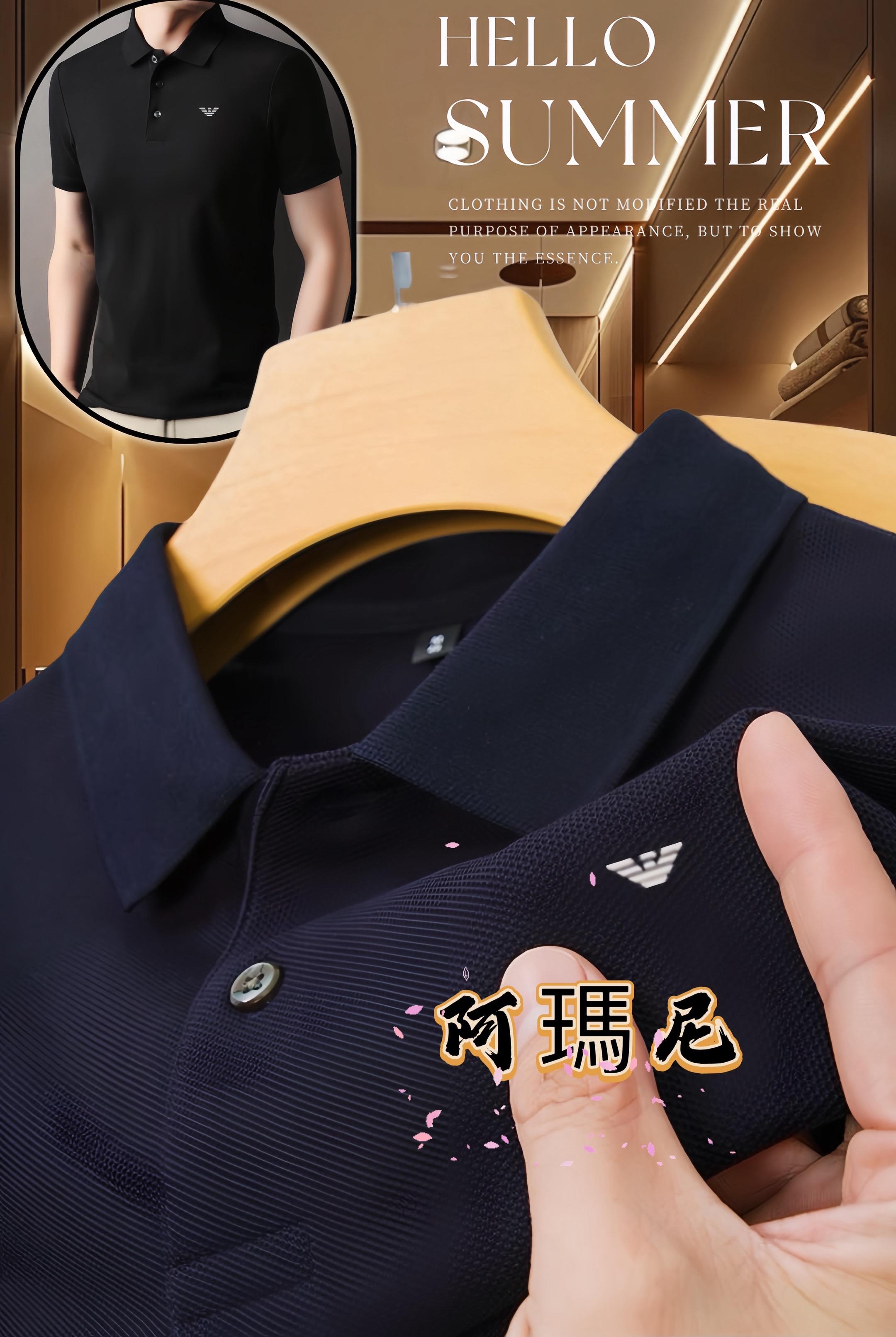 专柜品牌商务休闲纯棉POLO衫#品质男装 #男装t恤 #polo衫穿搭 #男士短袖 #休闲男装