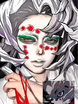 成为我的家人 #蜘蛛累 #绫木累 #鬼灭之刃 #cos妆 #创意妆 @DOU+小助手