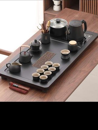 全自动烧水壶茶盘整套#茶盘 #茶具套装 #茶盘茶台茶具 #强烈推荐 #茶具好物推荐