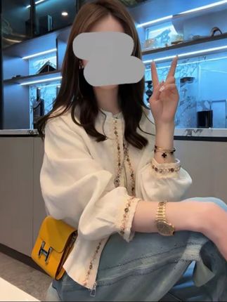 欧洲站2025春秋民族风圆领门襟蕾丝刺绣时尚显瘦小个子复古外套女#上热搜 #时尚穿搭 #气质显瘦#外套穿搭