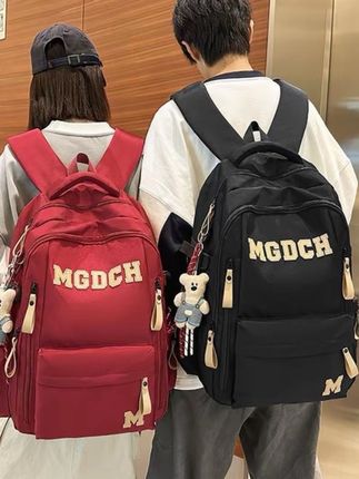减负护脊书包中学生大容量男女生轻便初高中大学生双肩包 #学生书包 #书包 #背包 #双肩包 #减负护脊书包