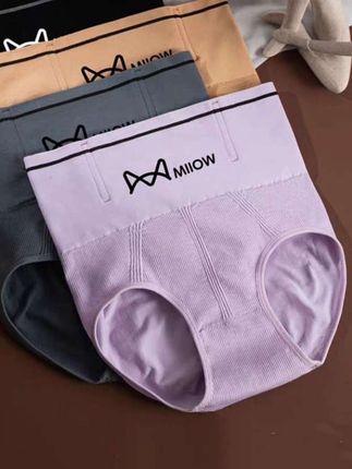 猫人高腰收腹提臀内裤 MiiOW/猫人强力收腹裤收小肚子高腰内裤女收腹提臀裤收腰塑形美体#内裤 #高腰收腹提臀裤 #女士内裤 #美体塑形 #收腹提臀