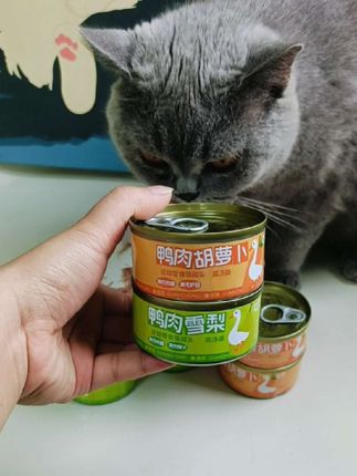 天气越来越热了!鸭肉雪梨罐赶紧给猫咪安排上!补水又下火#快赶紧拿给猫猫吃吧 #新手养猫 鸭肉雪梨罐头#猫罐头 #观宠猫罐头
