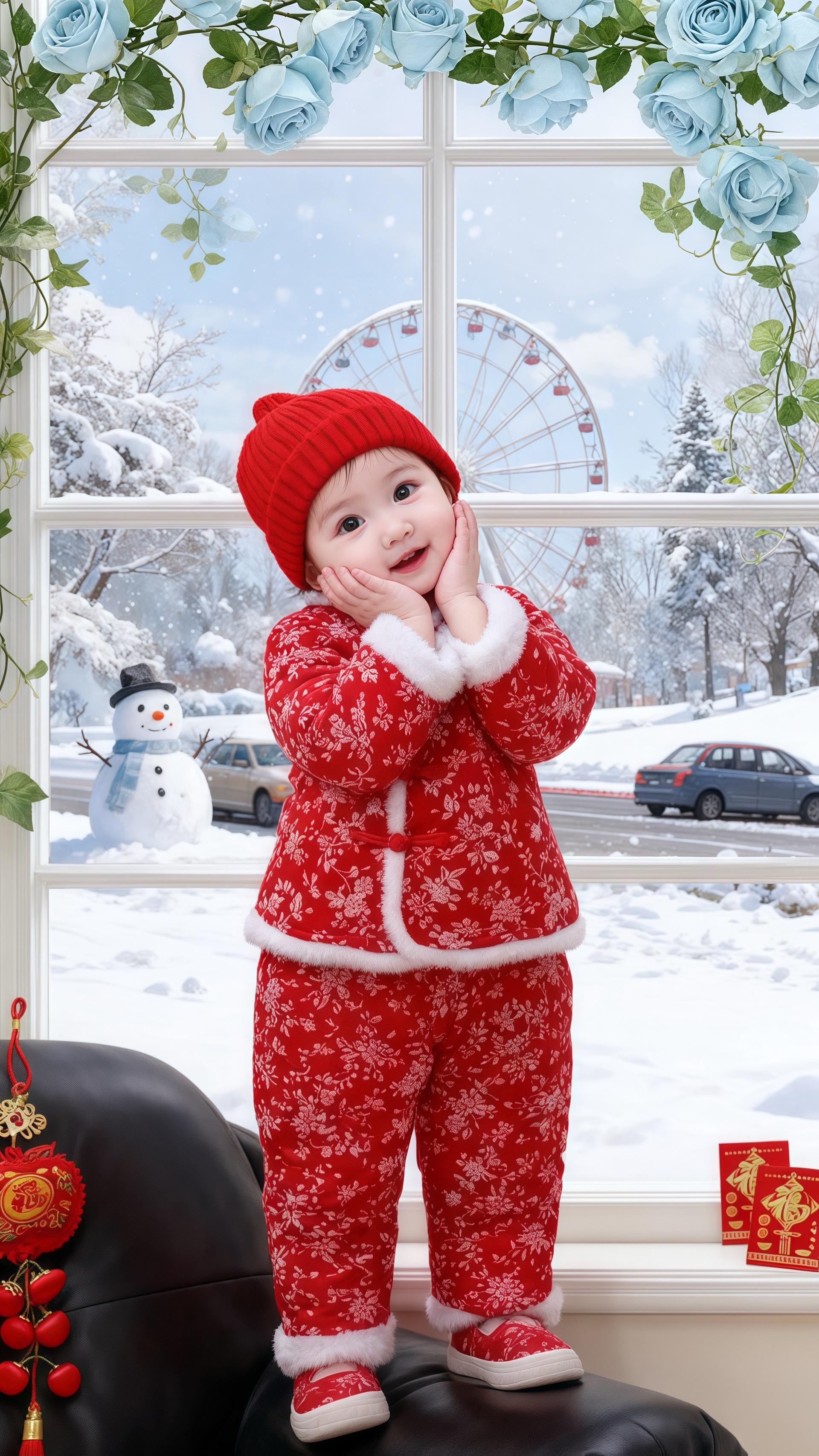 #萌宝 #宝妈 #大花袄 #土潮风 @热点宝🔥 @抖音小助手 @抖加🔥上热门🔥dou+🔥热点宝 #大花轿卡点挑战