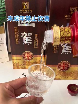 迎驾贡酒,尊品淮南子,浓香型,白酒42度450ml2瓶