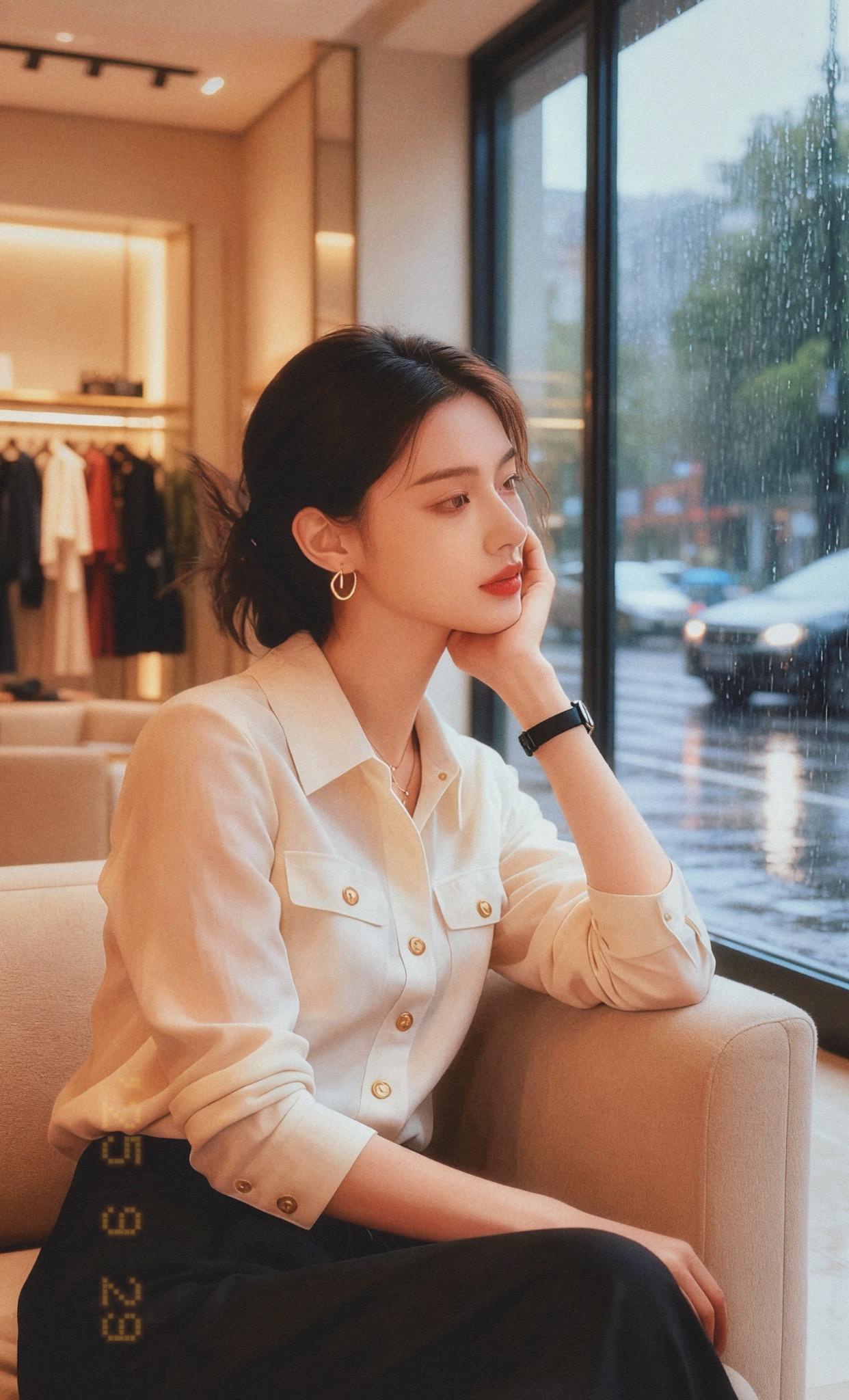 #高级感穿搭 #早秋贵气感穿搭 #森系少女感穿搭 #早秋穿搭三分钟出门不是梦 #优雅气质