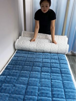 这个床盖太舒服了,绒绒的保暖防滑防静电,可机洗,加绒加厚床褥子,防滑床单软垫#牛奶绒床盖 #牛奶绒褥子 #学生宿舍床褥