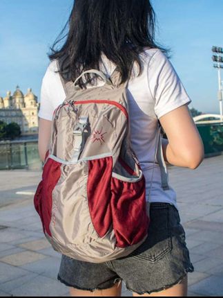 户外双肩包超轻薄女旅行背包大容量折叠背包运动包跑步旅游登山包#登山包大容量 #旅行背包 #双肩包大容量 #超轻薄 #运动背包