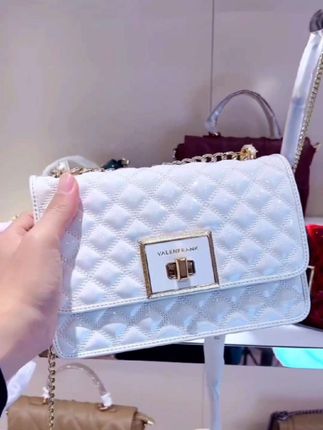 新款品牌链条女包时尚百搭洋气高档精致小香风欧美单肩斜挎女包#小香风菱格链条包 #包包推荐 #美包分享 #时尚美包#包包种草