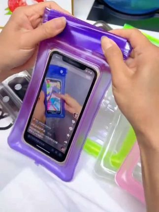 #创作灵感 #手机防水袋 #密封袋 #可触屏 #玩水必备