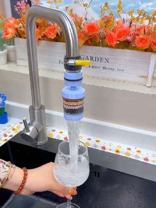 这款优勤水龙头过滤器是家用自来水净化器厨房延伸防溅净水器神器#水龙头过滤器 #防溅水龙头 #增压喷头 #水龙头过滤器 #厨房好物