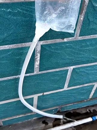 水钻防尘袋防水罩接水器 防水袋大容量油烟机打孔防水防尘漏斗#高性能实用工具 #防水漏斗#水钻防尘袋#方便又实用