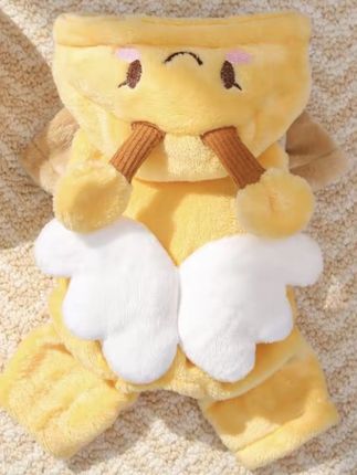 秋冬加绒法兰绒四脚衣宠物狗狗猫咪衣服饰用品泰迪比熊蜜蜂卡通#好物推荐🔥 #爱了爱了 #也太可爱了吧 #强烈推荐