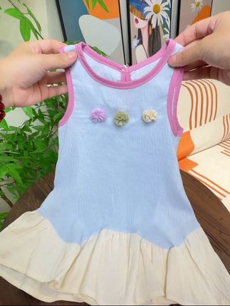 舒服又透气的连衣裙,我家宝贝穿上都不舍得脱下来#夏季穿搭 #高品质童装 #母婴好物 #面料舒适透气 #童裝