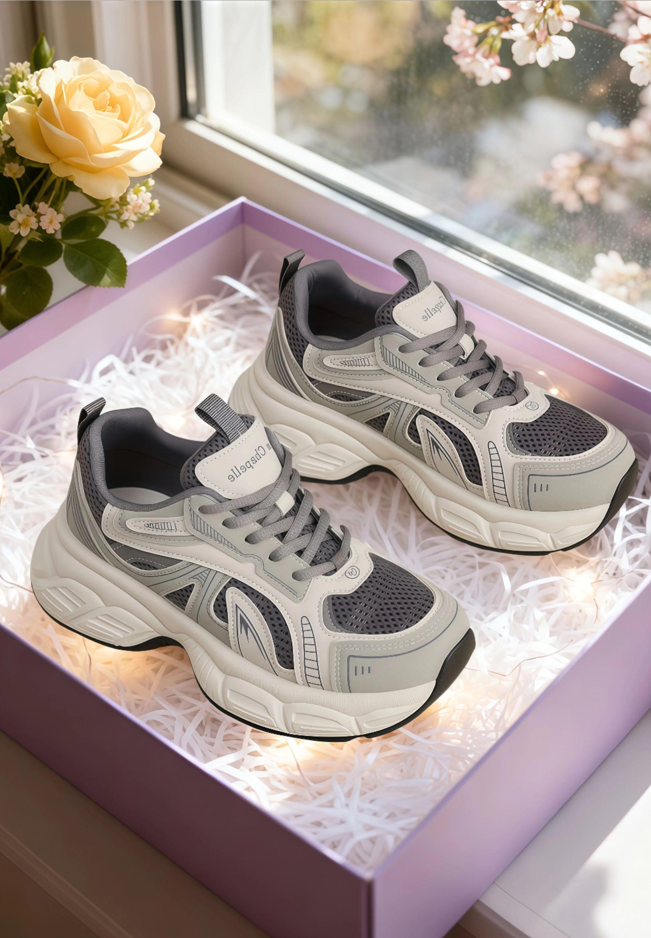 【2025秋季新潮】拉夏贝尔厚底老爹鞋,轻松穿出大长腿! 隐形增高不笨重 小个子女生必备 软弹鞋底走路舒适 逛一天都不累 经典黑白配色 搭配各种裤子都好看  #秋季穿搭 #老爹鞋 #百搭单鞋 #休闲运动风#百搭鞋子