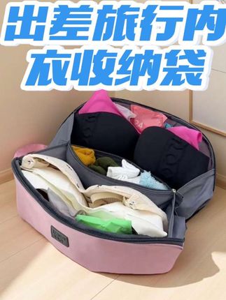 #创作灵感 出差旅行必备的内衣内裤收纳袋,独立收纳,干净卫生还好找!#收纳包 #收纳整理 #出差旅行必备 #携带方便
