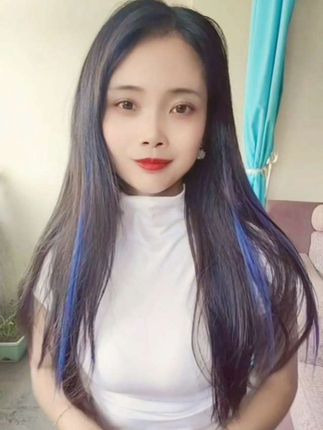 为了防止变成秃头,我再也不去染头发了#挂耳染 #挑染#假发片佩戴教程 #挑染