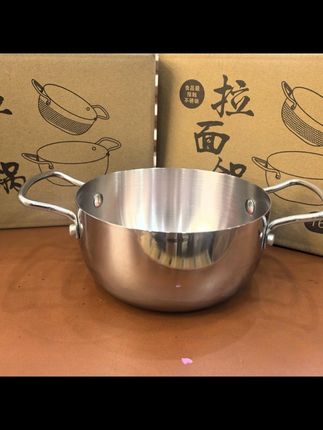 【特厚三层钢】16CM加厚双耳奶锅泡面锅宝宝辅食锅小煮锅温奶锅#高颜值厨具 #非常方便实用 #美食餐具 #厨房好物 #厨房用品