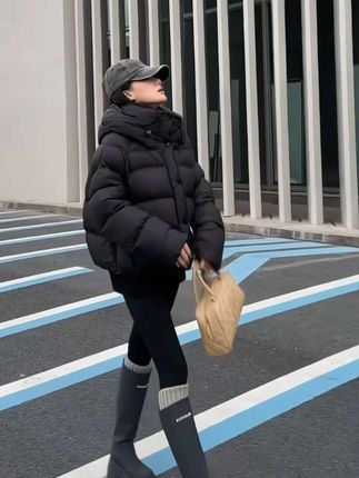 #普通人的冬季羽绒服穿搭分享 #跟着王玉雯解锁秋冬暖白穿搭 #日常搭配 #显瘦穿搭 #谁穿谁好看