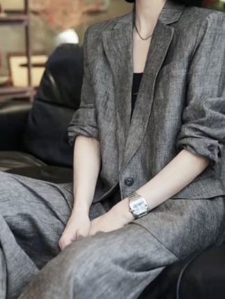 时尚潮流百搭精品女装#套装#套装两件套#套装穿搭#外套穿搭#裤子穿搭