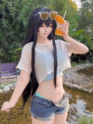 雪乃泳装喵#雪之下雪乃 #泳装