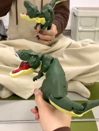 看我的:恶龙咆哮!#按压恐龙 #玩具 #解压 #解压玩具 #玩个很新的东西