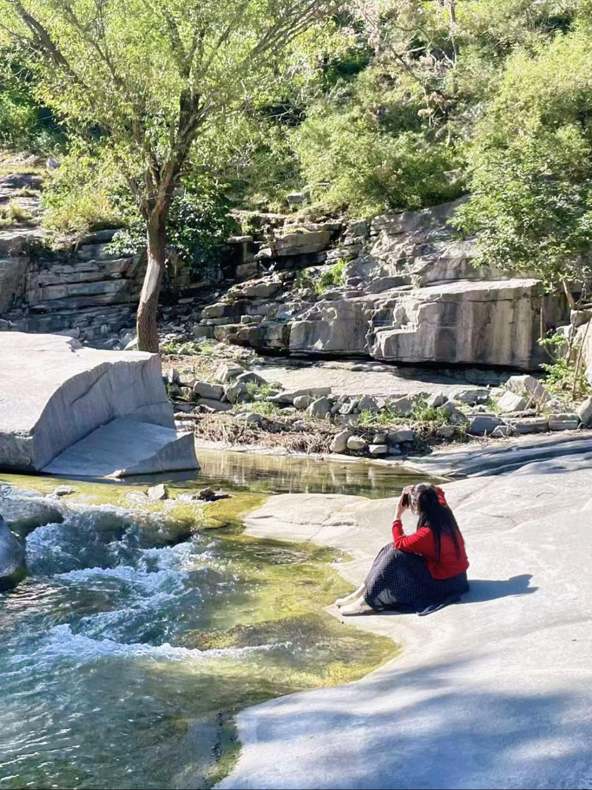 “看风景和看人是一样的 如果喜欢 怎么看都很美”#天然氧吧 #山里的风景 #大茂山