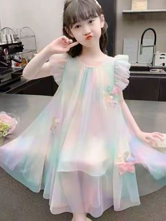 #女童连衣裙#谁穿谁好看#面料舒适透气 #骗你生女儿 #生女儿就是用来打扮的