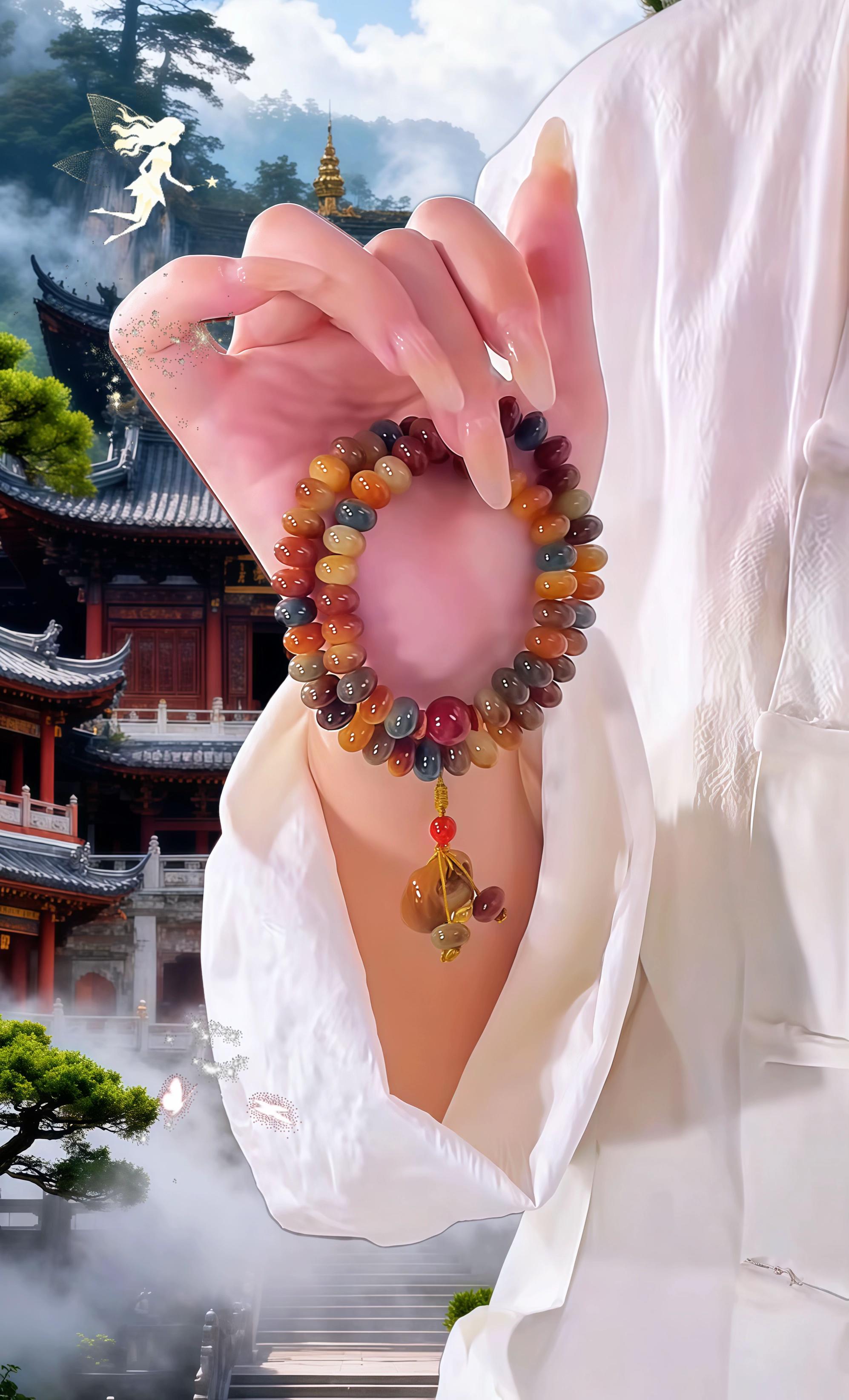 这款菩提根手串颜值绝了,质如美玉细腻温润。经长期盘玩可变色包浆,将时光的痕迹一一留存,是助你静心养性的贴心好物。#手串 #菩提根 #菩提手串#静心养性 #静心养心禅意音乐推荐