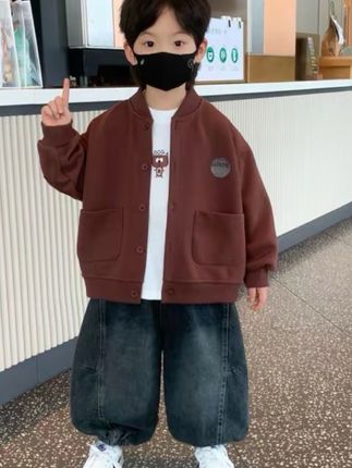 儿童春秋新款休闲洋气百搭开衫外套#儿童休闲外套 #春秋新款 #洋气百搭 #小黄车直接购买