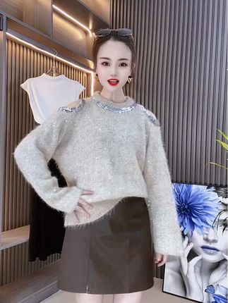 #针织毛衣#高级感穿搭 #内搭外穿都好看 #气质穿搭 #小个子穿搭