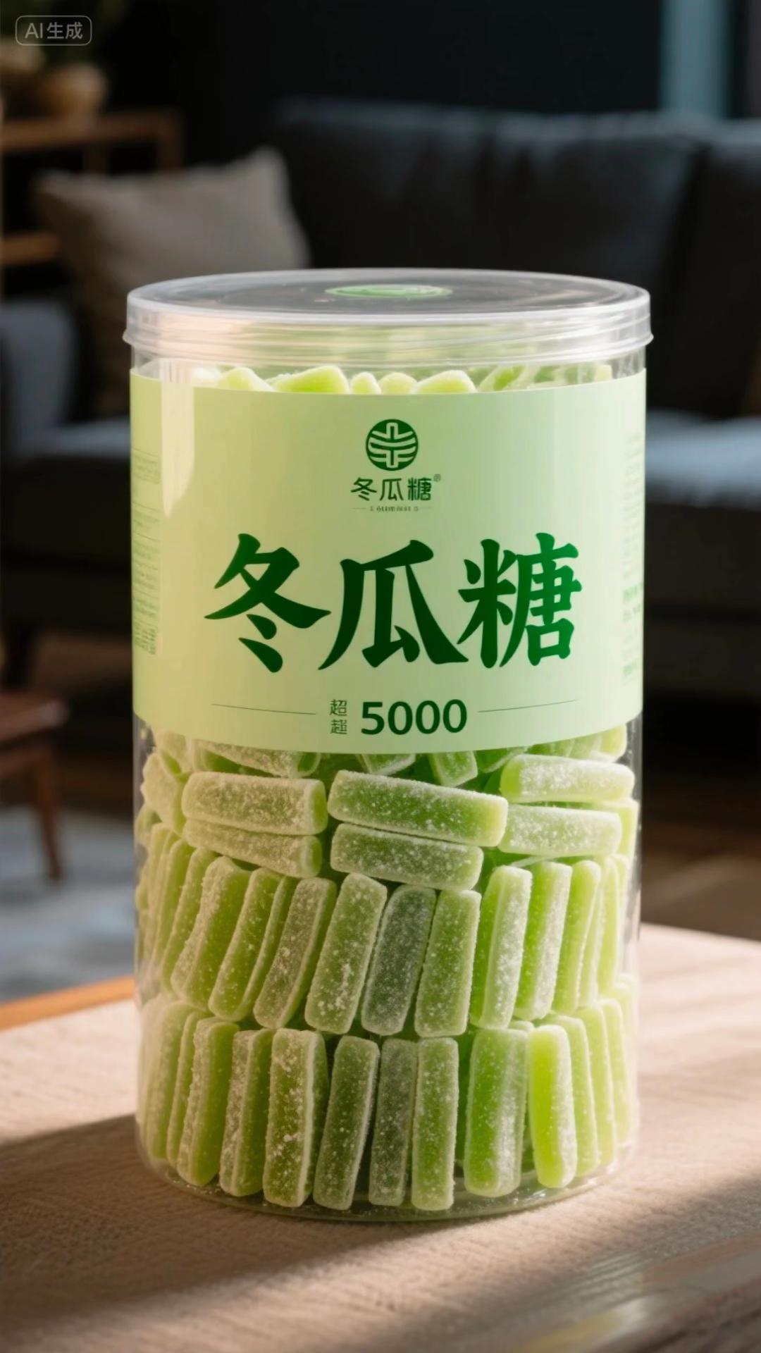 老式冬瓜糖,一口回到小时候。精选新鲜冬瓜,老手艺慢熬入味,不添杂味,保留清甜本味。 嚼着软糯不粘牙,甜润却不齁,含在嘴里慢慢化,满是清爽果香。 平时当零嘴,解腻又解馋;泡水泡茶,清甜润喉;做甜品配料,口感超丰富。 独立小包装,揣兜里、放办公室都方便,老人小孩都爱吃,囤上几袋超满足!#冬瓜糖 #味道好极了你想吃吗 #儿童记忆小零食