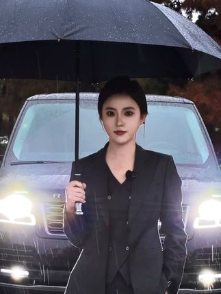 📷#西装控 #分享 #雨天出行 @DOU+小助手
