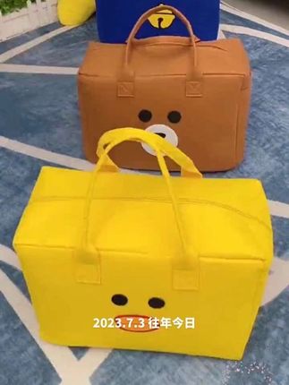 #旅行包 #大容量收纳袋 #外出收纳袋大容量 #收纳整理 #卡通旅行包