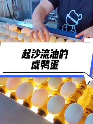 喜欢吃咸鸭蛋的一定得试试这个烤海鸭蛋,蛋黄起沙流油,蛋白微微咸!#流油海鸭蛋 #老人小孩都爱吃