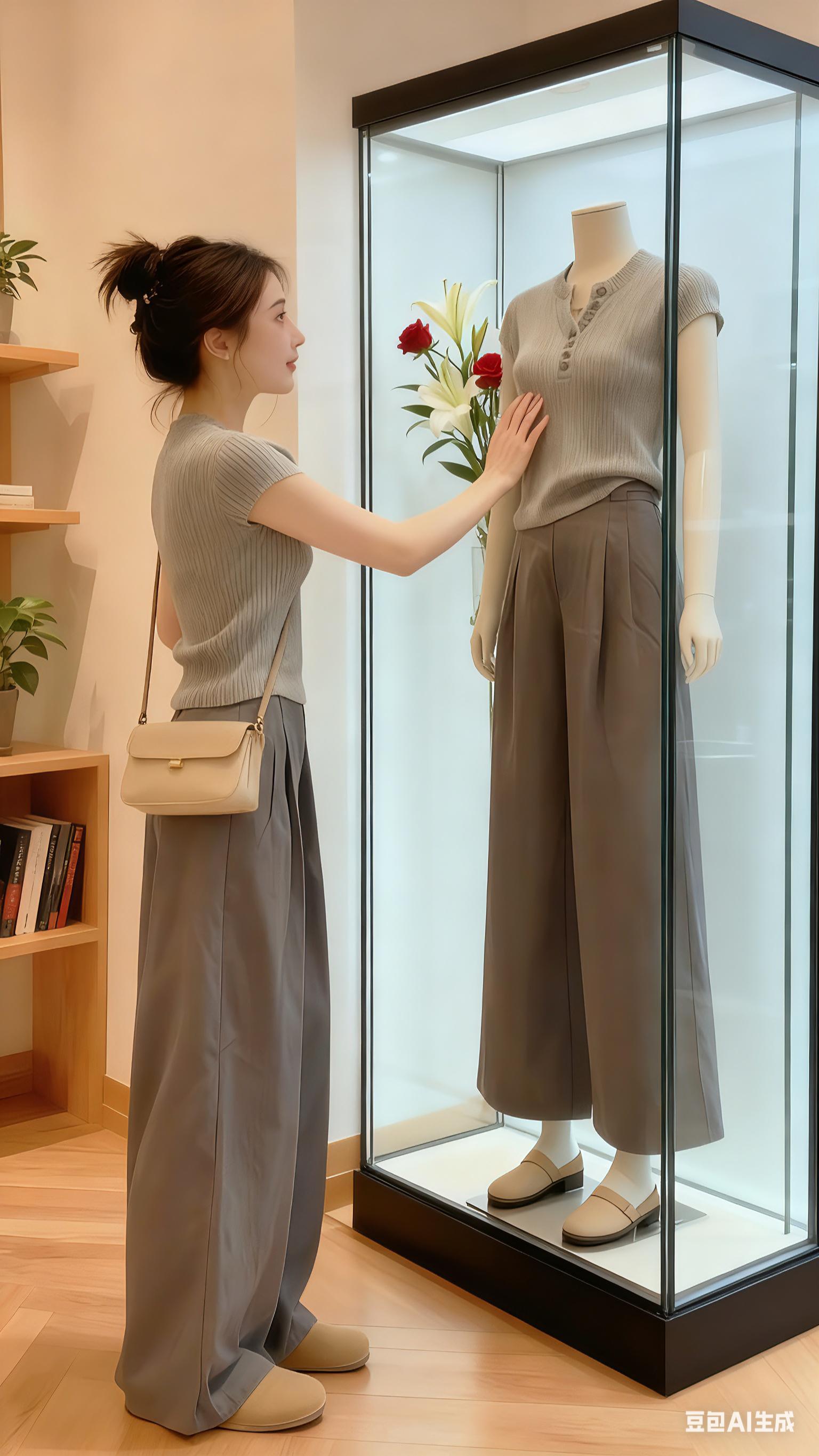 姐妹们快来看看这套超棒的奶乖套装,它可是今年的新款哦!这套衣服采用针织面料制作而成,摸起来手感超级柔软,穿上后整个人都显得特别温柔,而且它的版型很宽松,能轻松遮住身上的肉肉。#温柔穿搭#慵懒风#出游穿搭 #晒晒我的秋日穿搭#出片穿搭记录国庆高光时刻@抖加🔥上热门🔥 dou+🔥热点宝